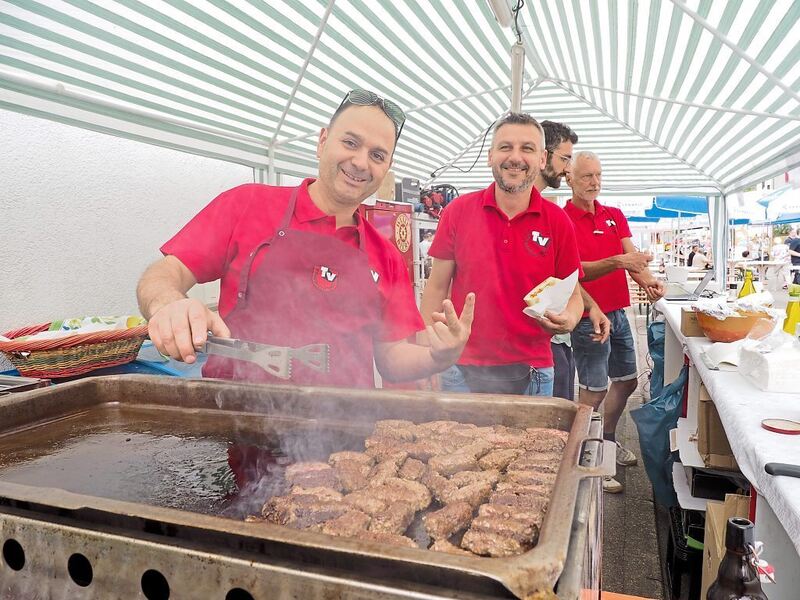 Kulinarisch kamen die Besucher auf ihre Kosten.