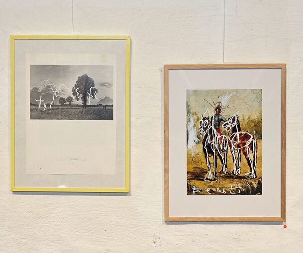 Das Atelier Ramazzotti stellt in der Ludwigsburger Karlskaserne aus. Foto: Andreas Becker