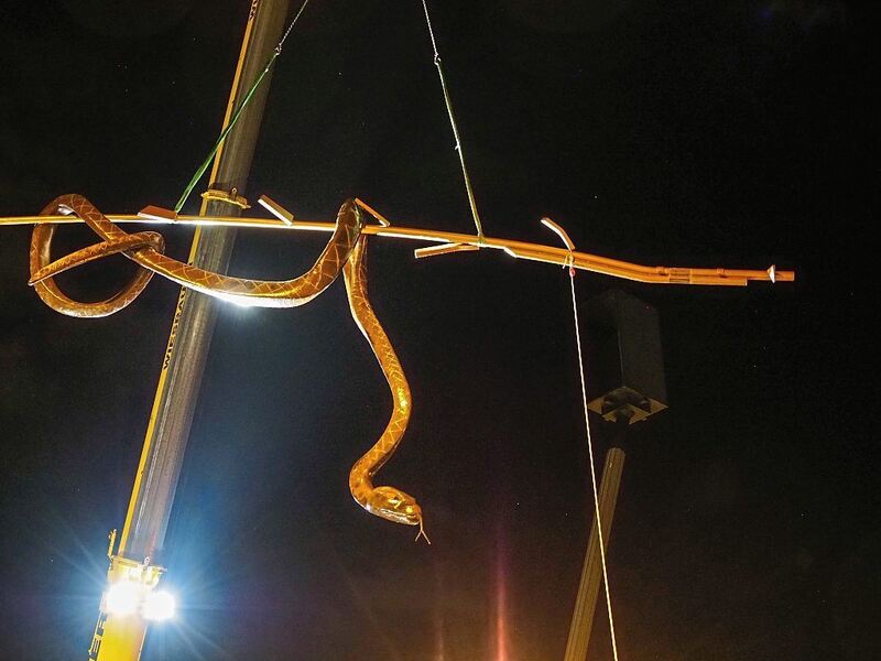 Auf dem Weg nach oben.