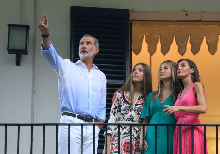 Spanische Royals auf den Balearen Spanische Royals auf den Balearen