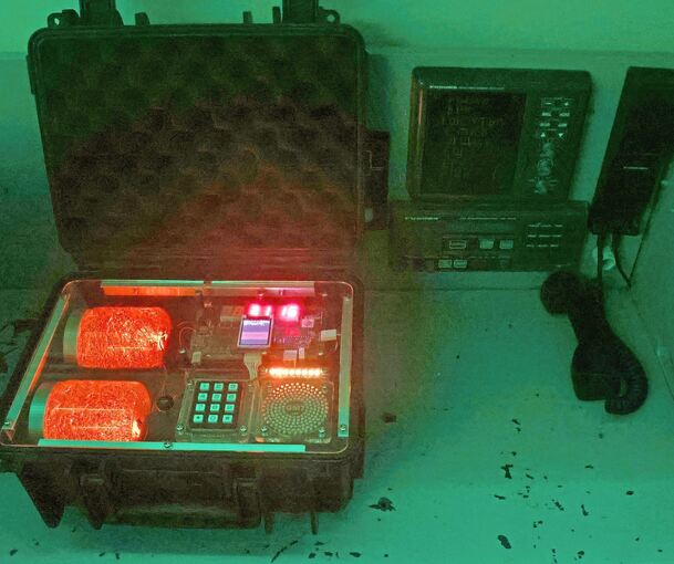 ...aber auch die Zeit saß den Feuerwehrleuten im Nacken...