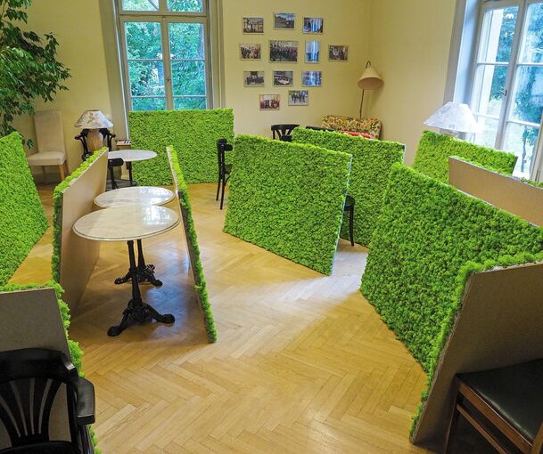 Die Einzelteile stehen nun im Erdgeschoss des DFI. Foto: Holm Wolschendorf