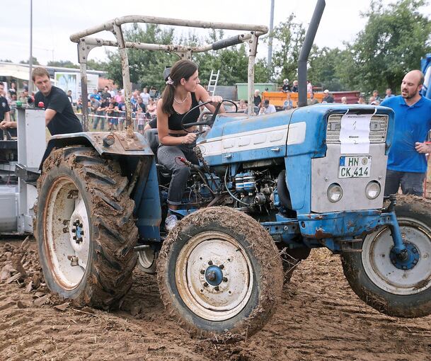 Eine der wenigen Frauen auf der Strecke: Lena Feser aus Heilbronn. Foto: Alfred Drossel