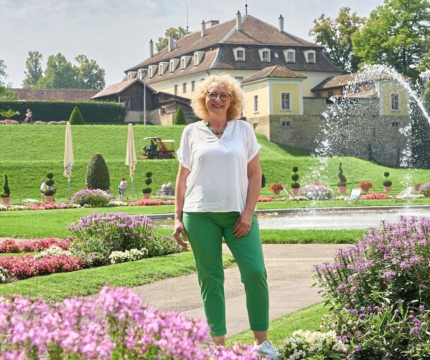 Ein Bild aus besseren Tagen: Petra Herrling ist nicht mehr Chefin des Blühenden Barock Ludwigsburg.