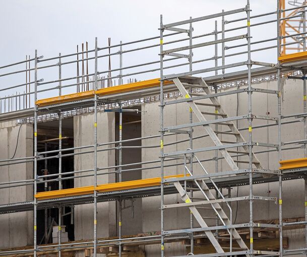 Hohe Zinsen, überbordende Bürokratie: Der Wohnungsbau steckt in der Krise. Foto: Thomas Banneyer/dpa