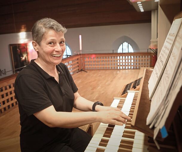 Giulia Biagetti brachte frischen Wind in die Besigheimer Stadtkirche. Foto: Ramona Theiss