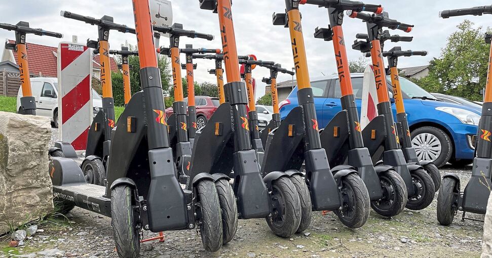 Nur in Ludwigsburg (und Möglingen) kann man derzeit noch Zeus-Scooter ausleihen. Archivfoto: Julia Schweizer