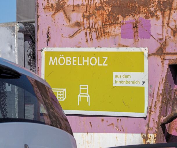 Der Wertstoffhof soll nach seiner Modernisierung vor allem Haushalten, die Sanierungsarbeiten vornehmen, ein besseres Angebot machen.