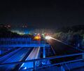 Der Engelbergtunnel war in der Nacht in beide Richtungen gesperrt. Foto: 7aktuell.de