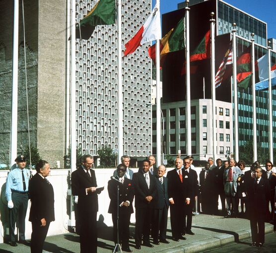 Deutschland 50 Jahre bei den UN