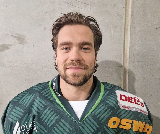 Bietigheimer 1:1-Torschütze: Center Brett Welychka. Foto: Bietigheim Steelers