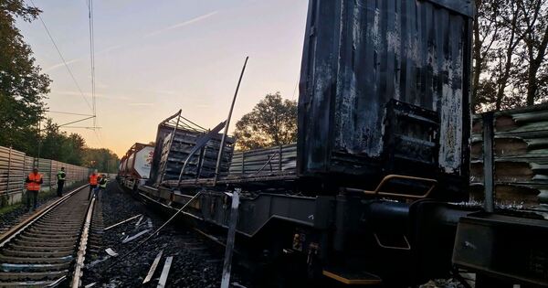Bahnverkehr Nach Brandanschlag Bei Hannover Fast Wieder Regulär - gylw9d9