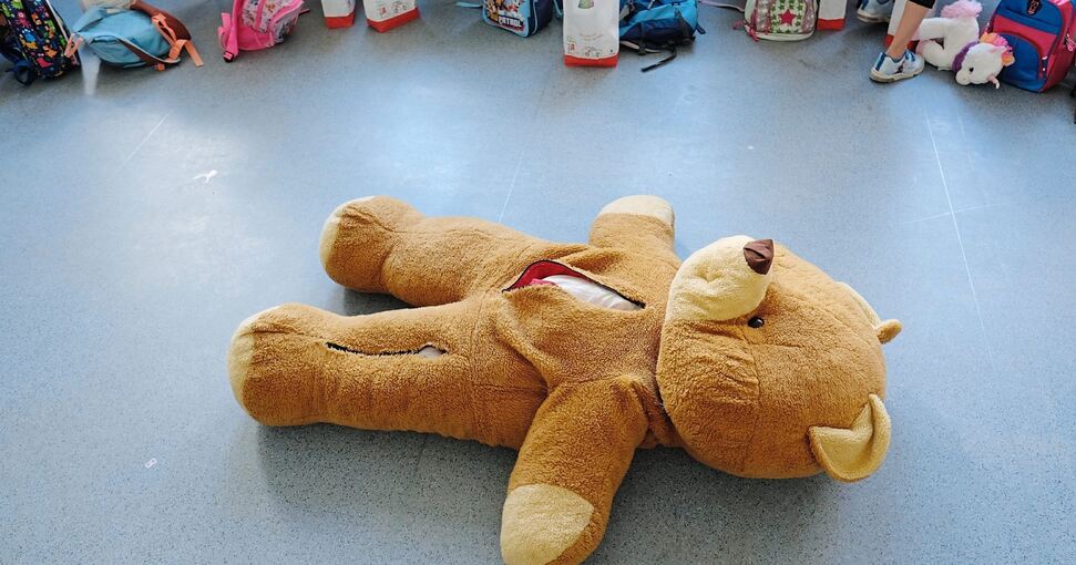 Der Stoffteddy kennt keinen Schmerz: Kinder, die beißen oder schlagen, stellen das pädagogische Fachpersonal in Kitas vor Herausforderungen. Foto: picture alliance/dpa