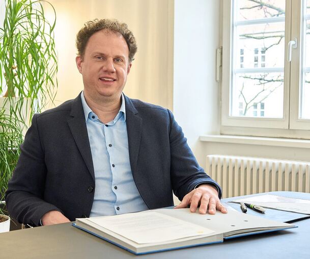 Zuversichtlich: Aufsichtsratsvorsitzender und Ludwigsburger OB Matthias Knecht. Foto: Andreas Becker