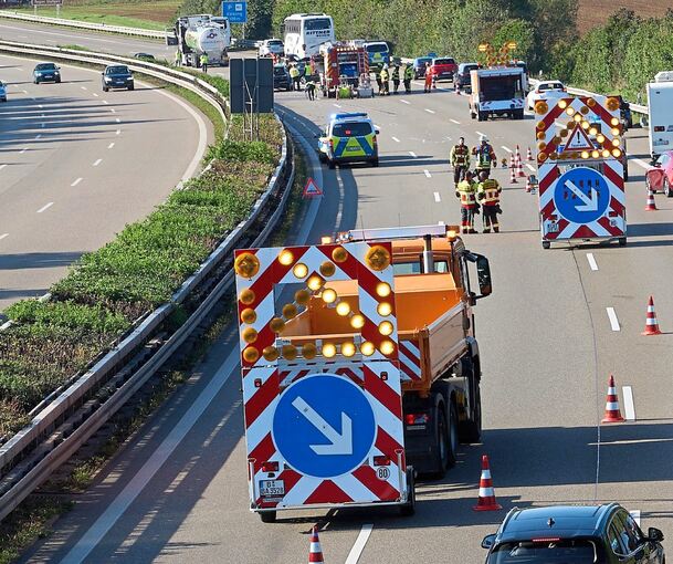 Bei einem größeren Unfall kommt es auf den Straßen schnell zu langen Staus. Archivfoto: Becker