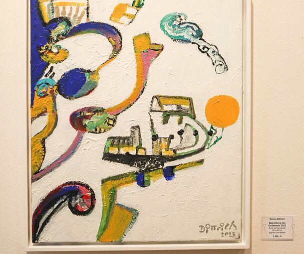 Schalkhafter, geradezu spitzbübischer Humor: Die Ausstellung von Simon Dittrich. Foto: Ramona Theiss