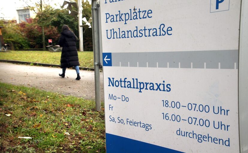 In der Notfallpraxis in Bietigheim-Bissingen werden die Öffnungszeiten drastisch eingeschränkt. Foto: Alfred Drossel