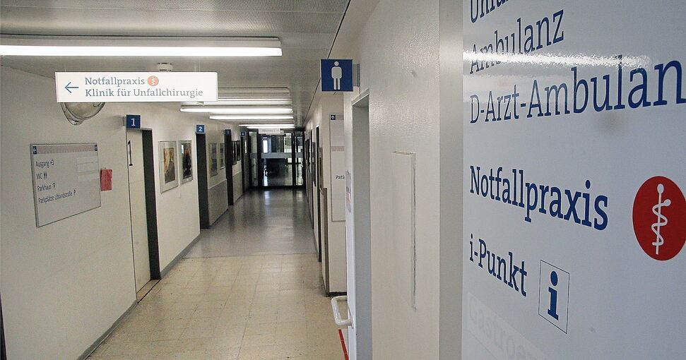 Unter der Woche künftig zu: die Notfallpraxis, die in der Bietigheimer Klinik angesiedelt ist. Foto: Alfred Drossel