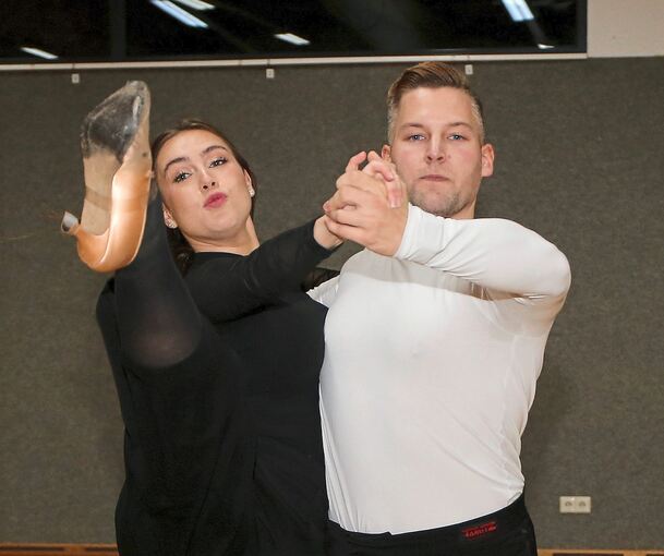 Ein eingespieltes Paar: Pierre Kienzle und Giulia Edel.