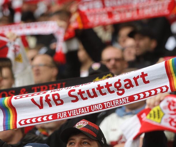 Der VfB setzt sich entschlossen für Vielfalt und Toleranz ein. Foto: Baumann