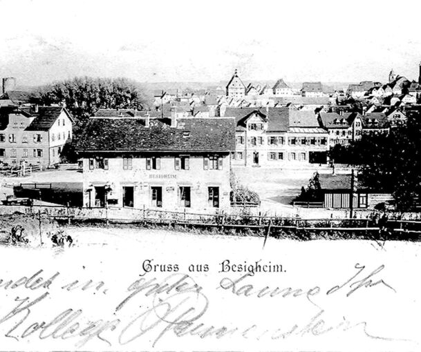 Ein Blick in die Vergangenheit: Der Besigheimer Bahnhof früher.