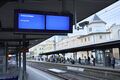 An den einen Gleisen geht nichts, an anderen wenigstens ein bisschen: der Bahnhof Ludwigsburg am Streiktag. Foto: Andreas Becker