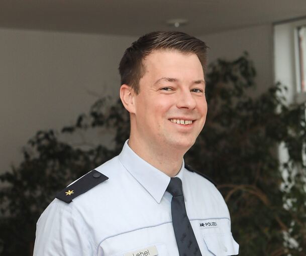 Norman Lehel leitet seit Oktober das Polizeirevier Marbach. Foto: Ramona Theiss