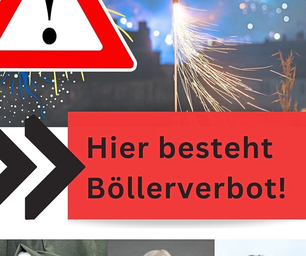 Mit diesen Plakaten wird gegen die Böllerei in Erdmannhausen vorgegangen. Foto: privat