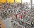 So könnte es auch im Fahrradparkhaus in Kirchheim aussehen (Symbolbild). Foto Holm Wolschendorf (Archiv)