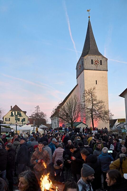 Impressionen vom Weihnachtsmarkt in Kleinsachsenheim.