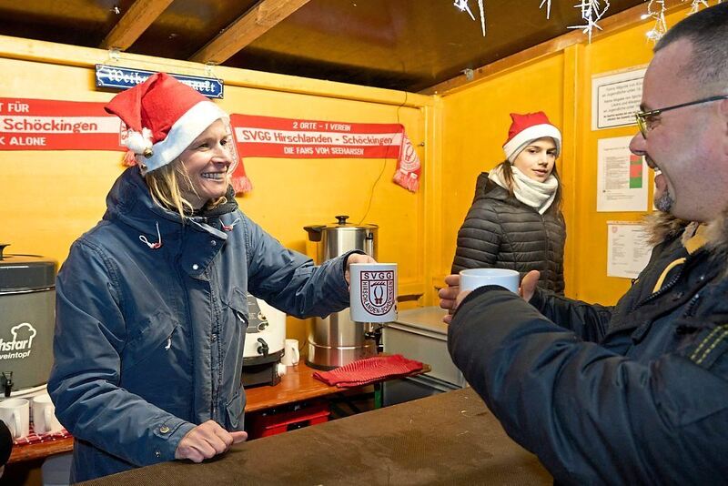 Impressionen vom Weihnachtsmarkt in Ditzingen-Hirschlanden.