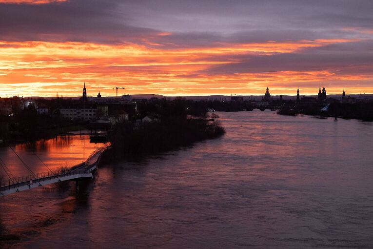 Hochwasser in Sachsen - Dresden