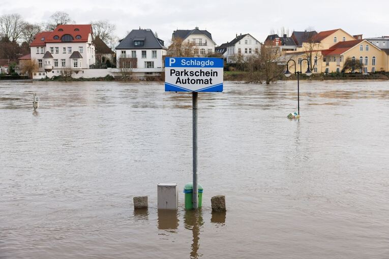 Hochwasser - Minden Hochwasser - Minden