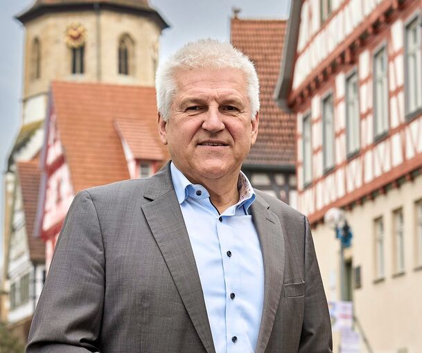 Gerd Maisch hilf seit einem Dreivierteljahr im Oberriexinger Rathaus aus. Archivfoto: Andreas Becker