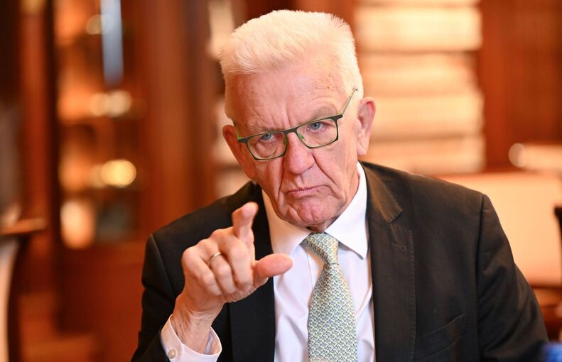 Baden-Württembergs Ministerpräsident Kretschmann Baden-Württembergs Ministerpräsident Kretschmann