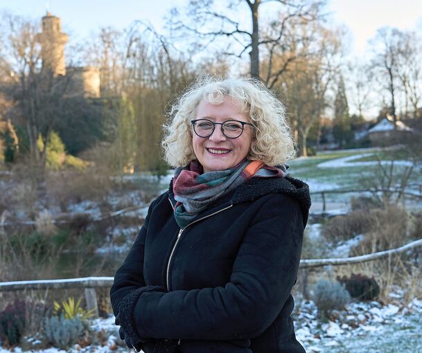 Angekommen: Seit mehr als einem Jahr ist Petra Herrling Direktorin des Blühenden Barocks in Ludwigsburg. Foto: Andreas Becker