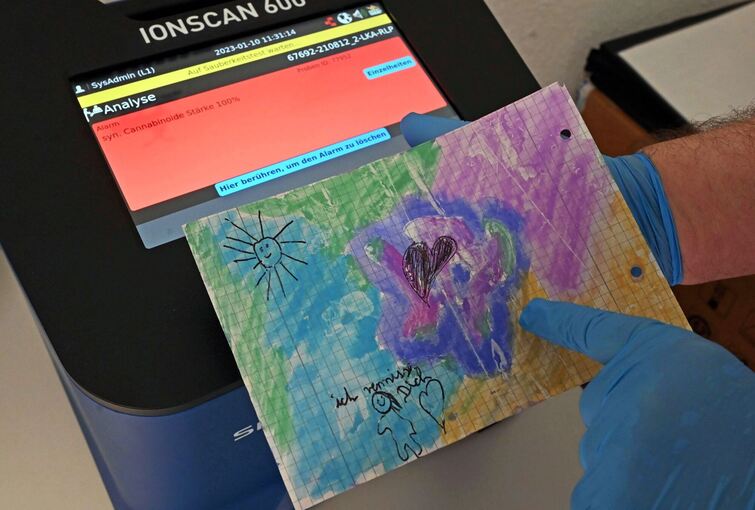 Drogenscanner im Gefängnis