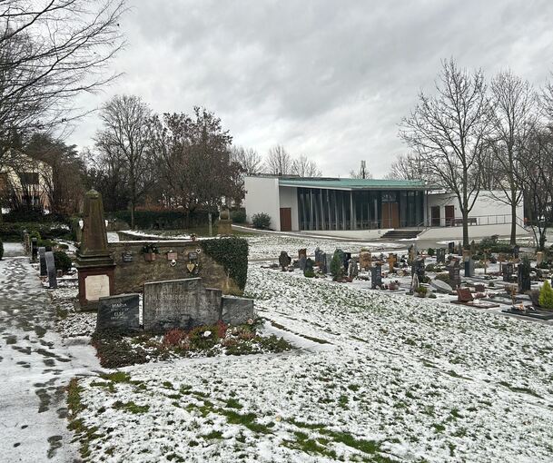 Der Friedhof in Erdmannhausen erhält mehr Parkcharakter. Archivfoto: Angelika Baumeister