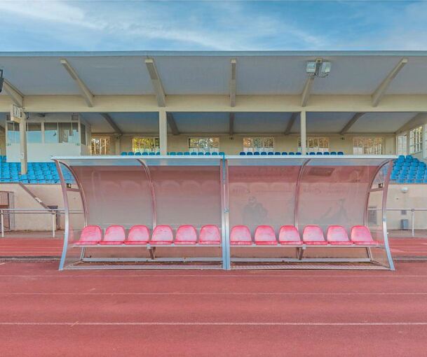 Postkarten-Idylle mit Retro-Charme: Das Ludwig-Jahn-Stadion wird von der Region Stuttgart als Drehort empfohlen. Foto: Dominique Brewing