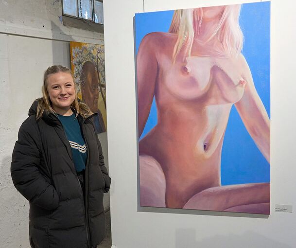 Annika Gutekunst „Azurblaue Augen“. Foto: Andreas Becker