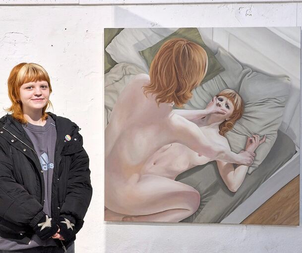 „Machtlos?“ von Cara Walter. Foto: Andreas Becker