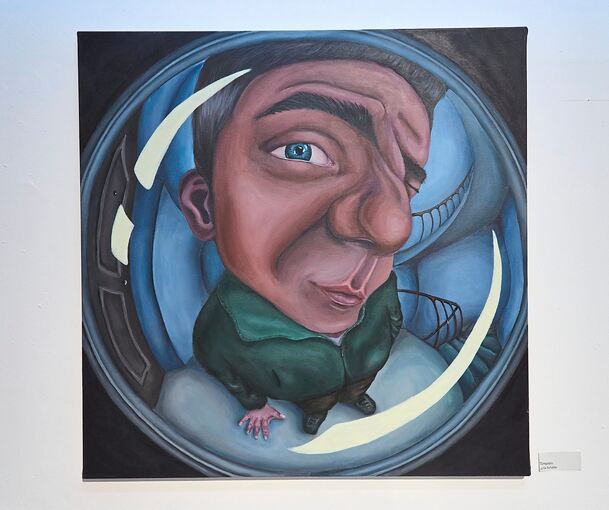 „Der Türspion“ von Julia Schäfer. Foto: Andreas Becker