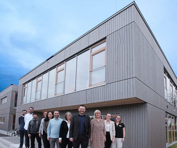 „Zukunftsweisendes Gebäude“: Für rund 9,5 Millionen Euro ist im Markgröninger Ortsteil Unterriexingen eine neue Kita entstanden – doch weitere müssen her. Foto: Alfred Drossel