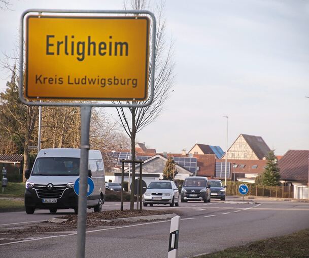 In Erligheim soll nun überwiegend Tempo 40 gelten. Foto: Alfred Drossel