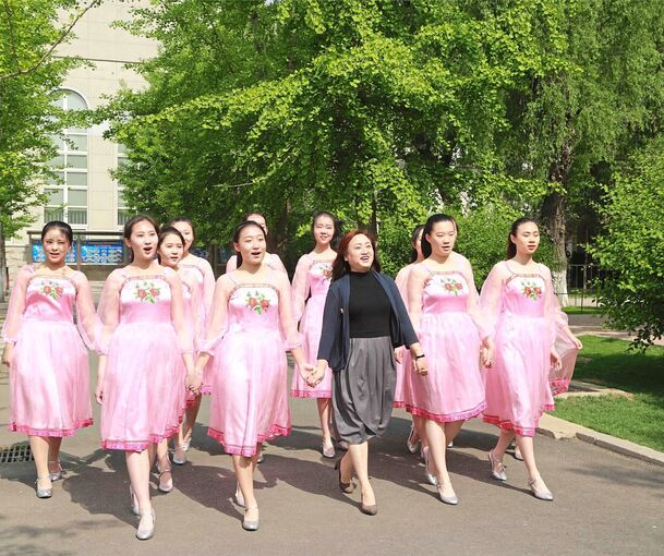 Der Lanzhiyu-Mädchen-Chor von Shenyang. Foto: privat
