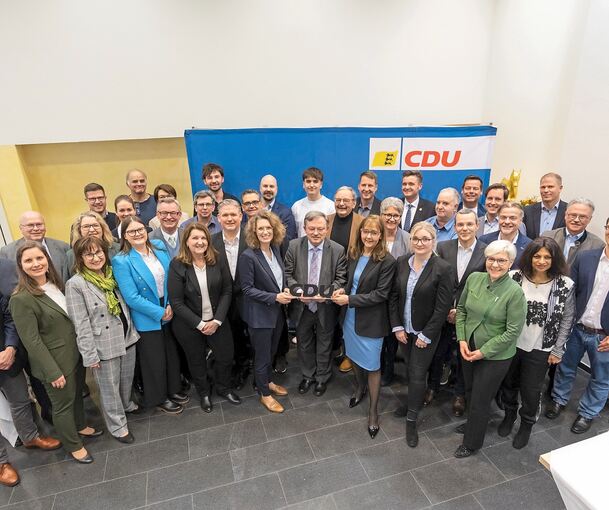 Alle vereint – Kandidaten für die Kommunal- und Kreistagswahl sowie für die Regional- und Europawahl. Foto: privat