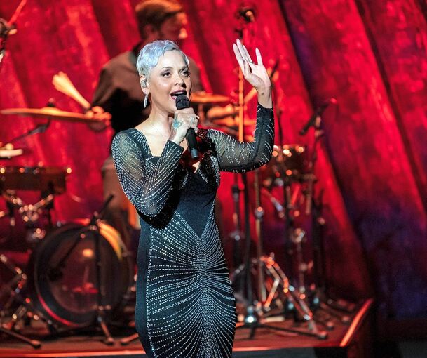 Auftritt im ausverkauften Forum. Foto: Christiana Kunz