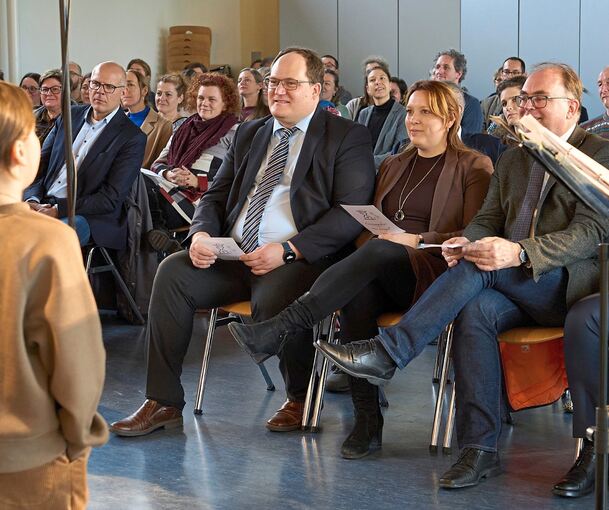 Für den neuen Schulleiter Tobias Weigel gab es einen musikalischen Willkommensgruß der Bietigheimer Schüler.