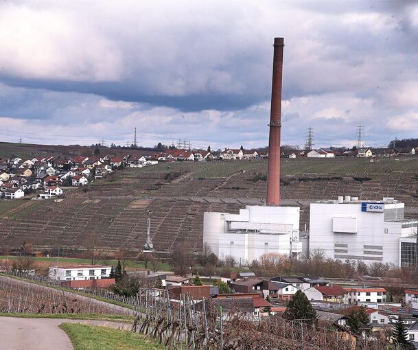 Das Kraftwerksgelände in Walheim. Foto: Alfred Drossel