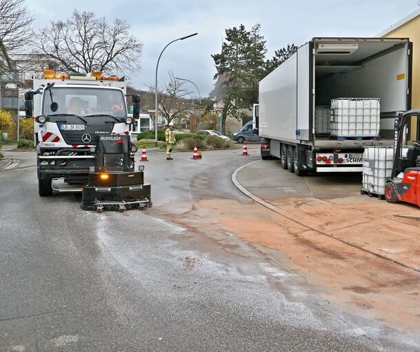 Zum Schluss gab es eine Nassreinigung.